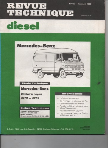 Revue technique moteur om616 - technique,