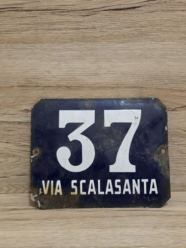 Vecchio numero civico ferro - vecchio,