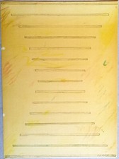 CARLO BATTAGLIA - litografia firmata - BIENNALE VENEZIA 1970 - Pittura ANALITICA