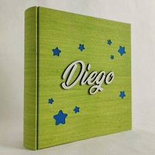 Album fotografico con nome in