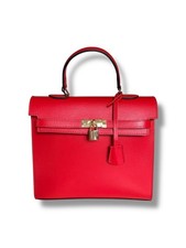 Borsa Tote Vera Pelle a Mano e