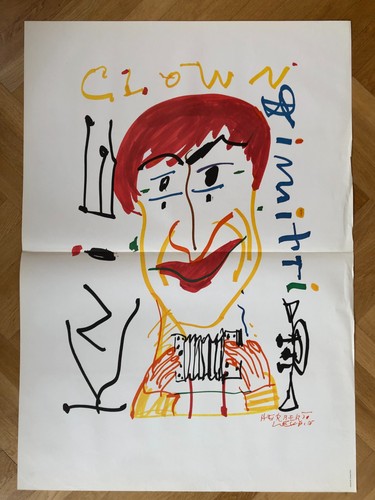 Affiche cirque knie - du, clown