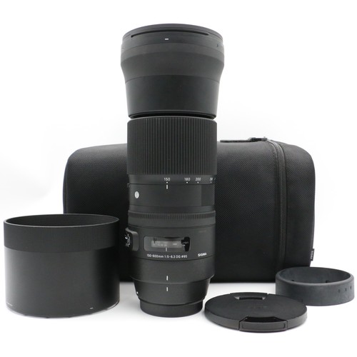 Sigma 150 600 6 - mm, f/5-6.3