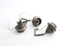 3 X Set Vecchio Versione Lampada Presa E27 con Porcellana Anello Vintage Guida