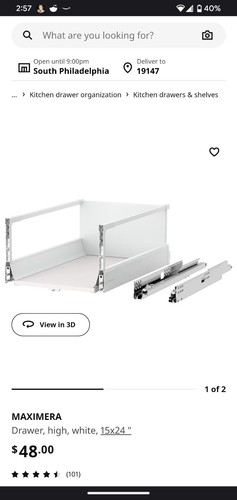 Ikea maximera cassetto alto - ikea,