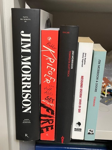 The doors jim morrison - the, libri