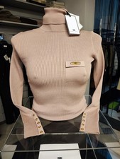 ELISABETTA FRANCHI Maglia a costine con taschino MK11B56E2  A/I25