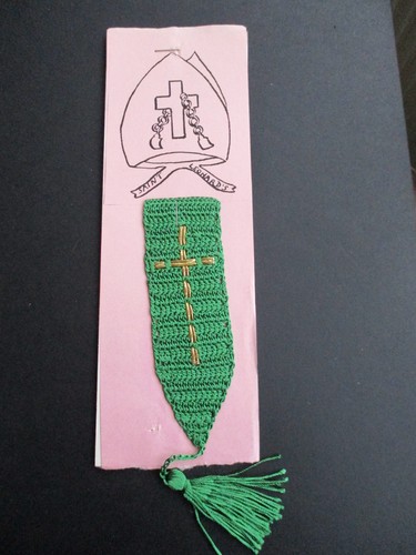 Crochet bookmark religious - crochet,