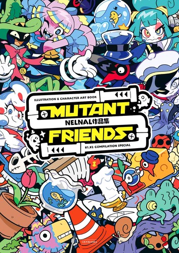 Mutant friends illustrazione - friends,