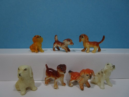 Lotto vecchie figurine cani - ,