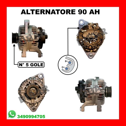 Alternatore 90ah fiat multipla - alternatore,