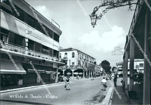 Bl643 cartolina lido - di, jesolo