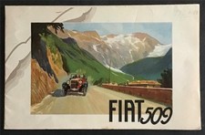 FIAT 509 Brochure Vendita 1929