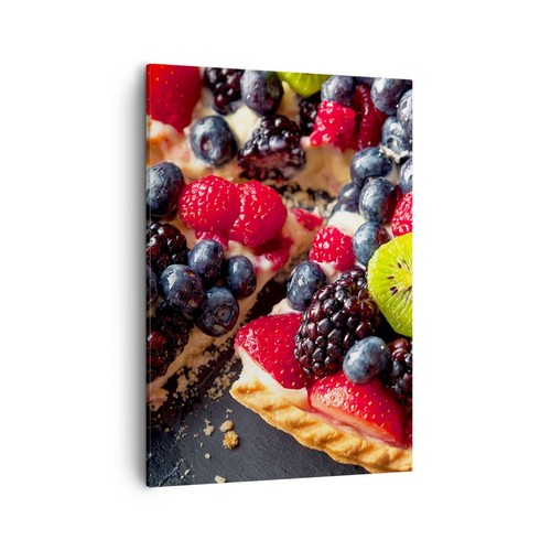 Quadro tela 50x70cm torta - 50x70cm,