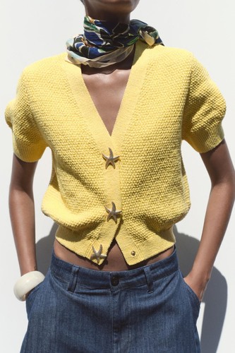 Stunning star button cardigan - stunning,