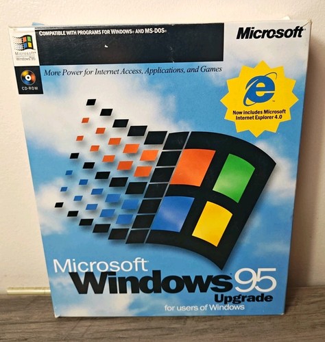 Software microsoft windows - microsoft, 95