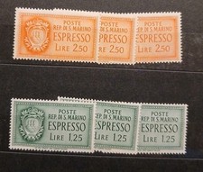 SAN MARINO FRANCOBOLLI