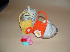 BOMBONIERA BORSETTA UNCINETTO