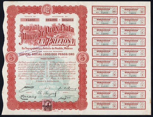 1909 messico compania las - messico:,