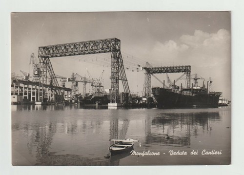 Monfalcone gorizia cartolina - gorizia,