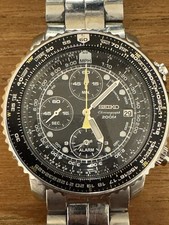 Orologio Uomo Seiko Flightmaster Pilots Cronografo