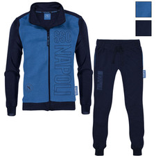 Tuta SSC Napoli in caldo cotone a maniche lunghe per bambino e adulto 7025