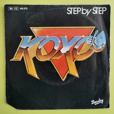 Koxo – Step By Step – Vinile, 7", 45 RPM, Singolo - 1982 - VG/VG+