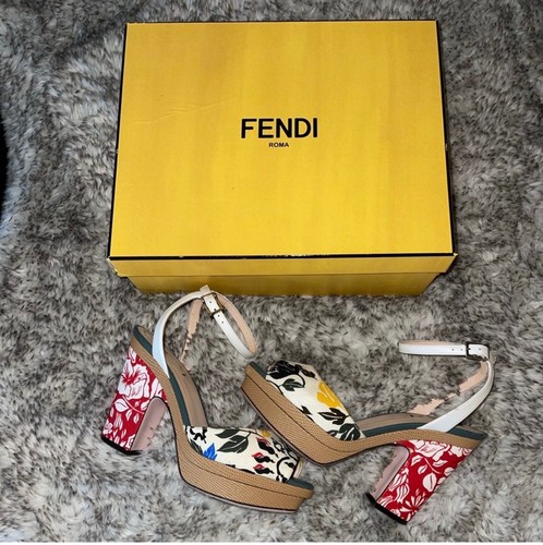 Tacco donna fendi - tacco, plateau