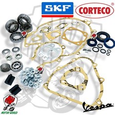 KIT REVISIONE MOTORE VESPA 125 PRIMAVERA ET3 CUSCINETTI PARAOLI GUARNIZIONI ECC