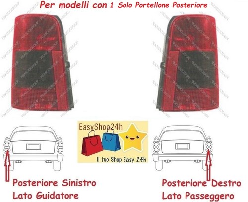 Set faro fanale fanalino - set,