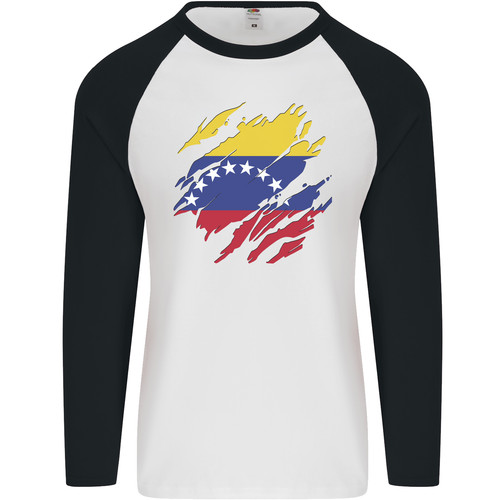 Torn venezuela flag - venezuela,