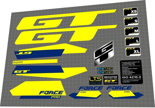Set decalcomanie force 2019 - decalcomanie,