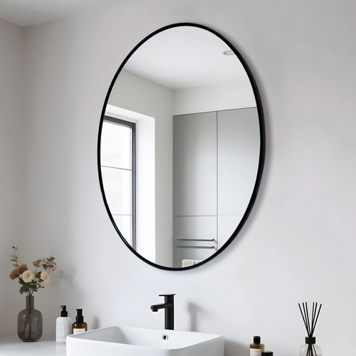 Specchio bagno ovale - , parete