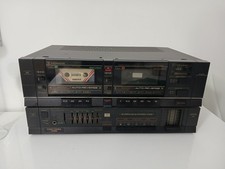 Pioneer Dc-555Z Amplificatore Stereo Doppia Cassetta Hifi Stereo Nero Vintage