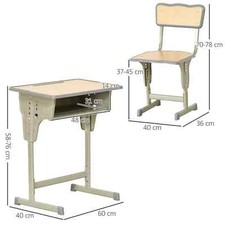 Banco scuola con sedia per - banco,