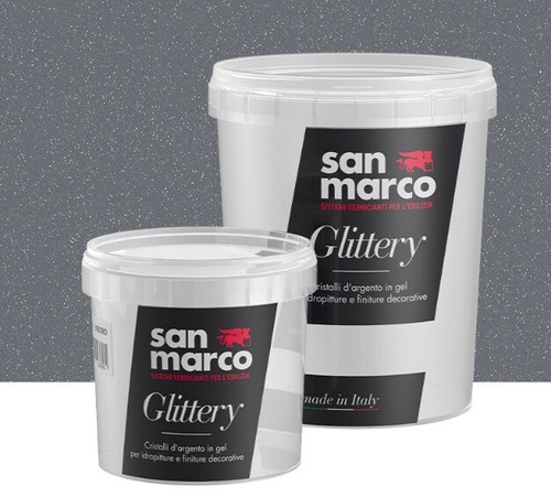 Glittery velatura con - glittery,