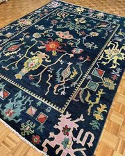Tappeto turco vintage Oushak