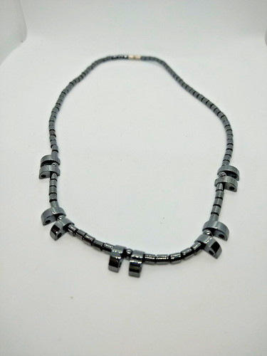 Collana ematite stile vintage