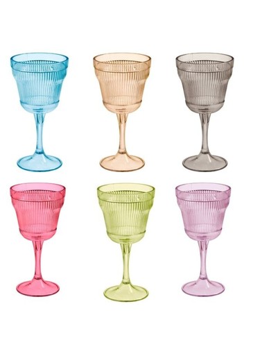 Set calici colorati - 6,