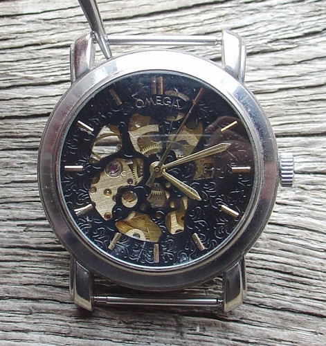 Orologio automatico scheletro - orologio,