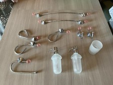 set accessori bagno In Metallo