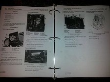 NUOVO MANUALE SERVIZIO TRATTORE IDROSTATICO JOHN DEERE 300 312 314 E 316 SM 2104