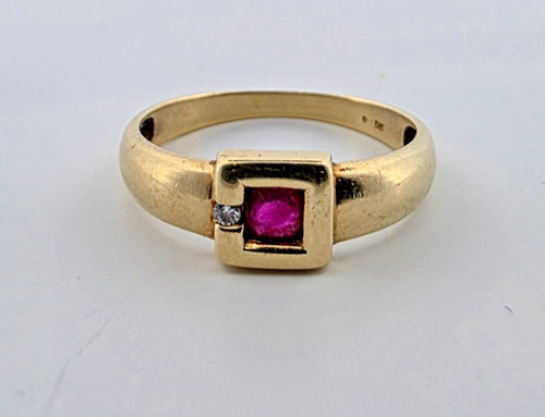 Anello oro carat 585 con - 14,