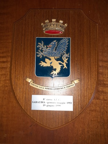 Crest militare corso - crest, 8°corso