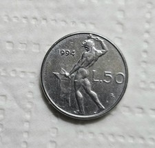 Moneta da 50 Lire piccola 1994