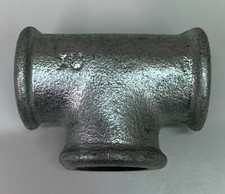 RACCORDO A T  FEMMINA XU 1/2 IN FERRO ZINCATO CURVA 90° IDRAULICA FERRAMENTA 