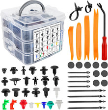 1000pz Rivetti in Plastica per