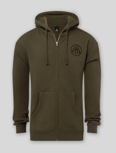 Felpa con cappuccio zip - con,