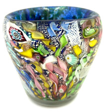 Vaso in vetro artistico Murano