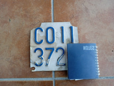 Ape Piaggio 400 E targa originale In plastica da collezione